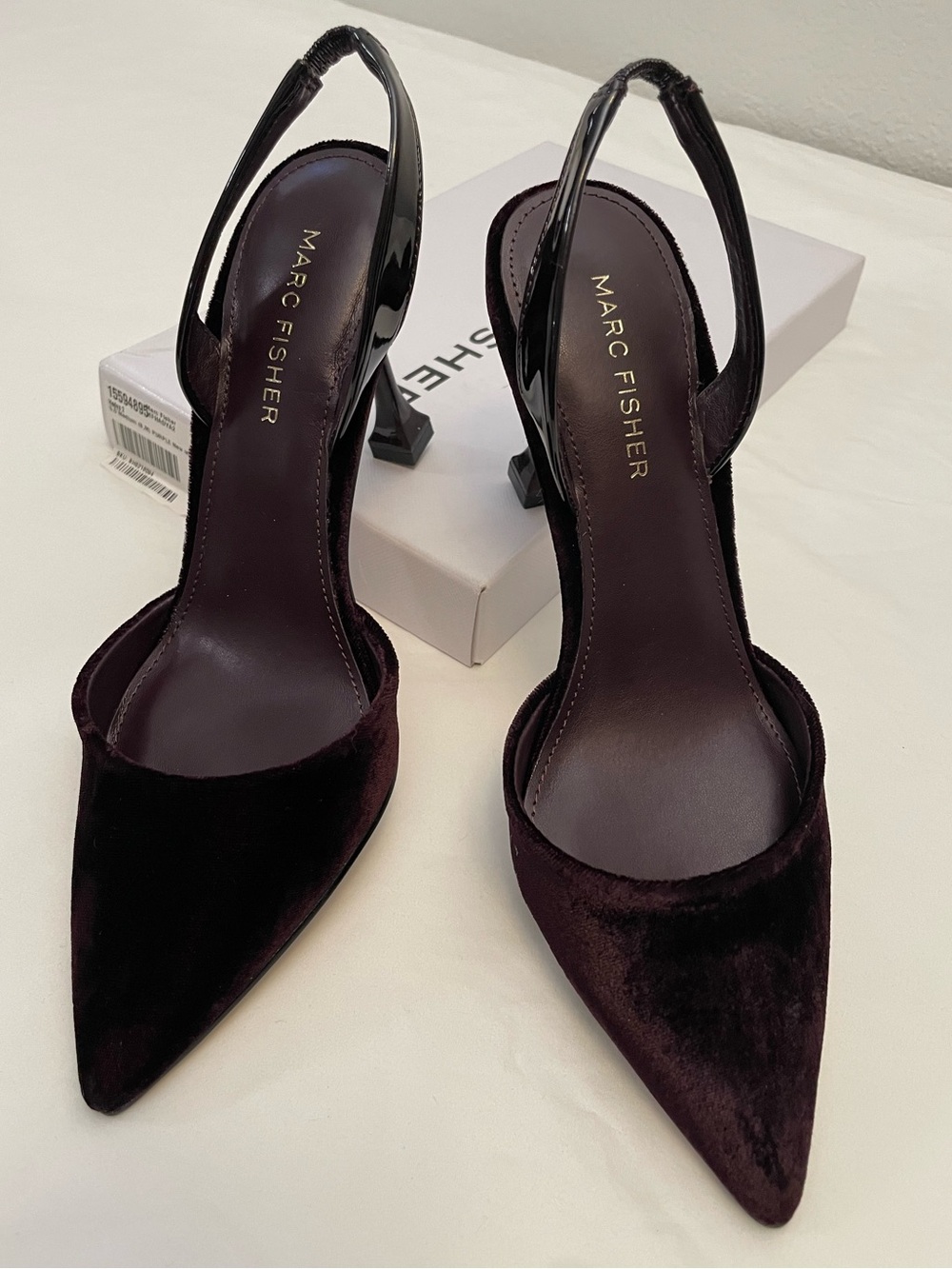 Marc Fisher Hadya Slingback Pump Stiletto High Heels - Picture 5 of 12